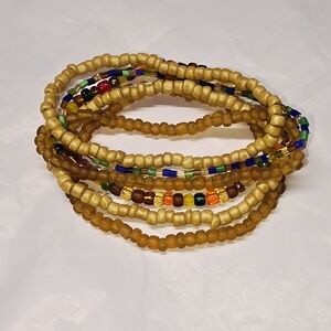 Boho Beaded Bracelet Set